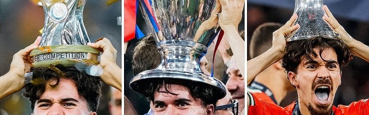 球队真核&amp;1年6冠！罗马诺发问：你会把维蒂尼亚排在金球第几？