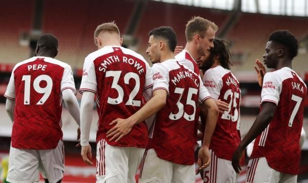 v站-【英超】佩佩世界波威廉破蛋 枪手3比1送西布朗降级